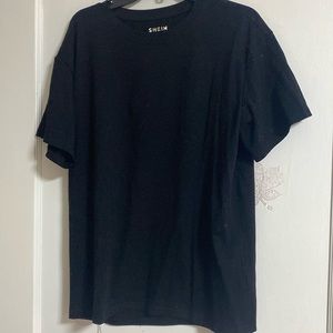Black SHEIN tshirt never worn